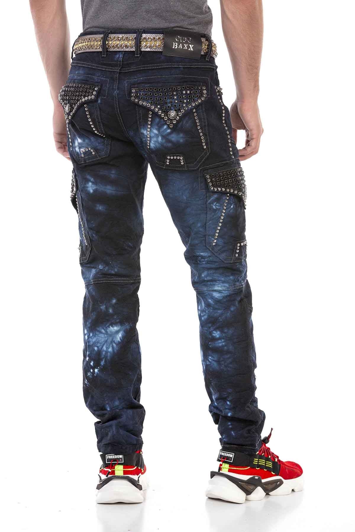 Cipo & Baxx OCEAN Herren Jeans Denim Cargo CD677