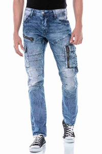 Cipo &amp; Baxx TROY Men's Jeans Denim CD679