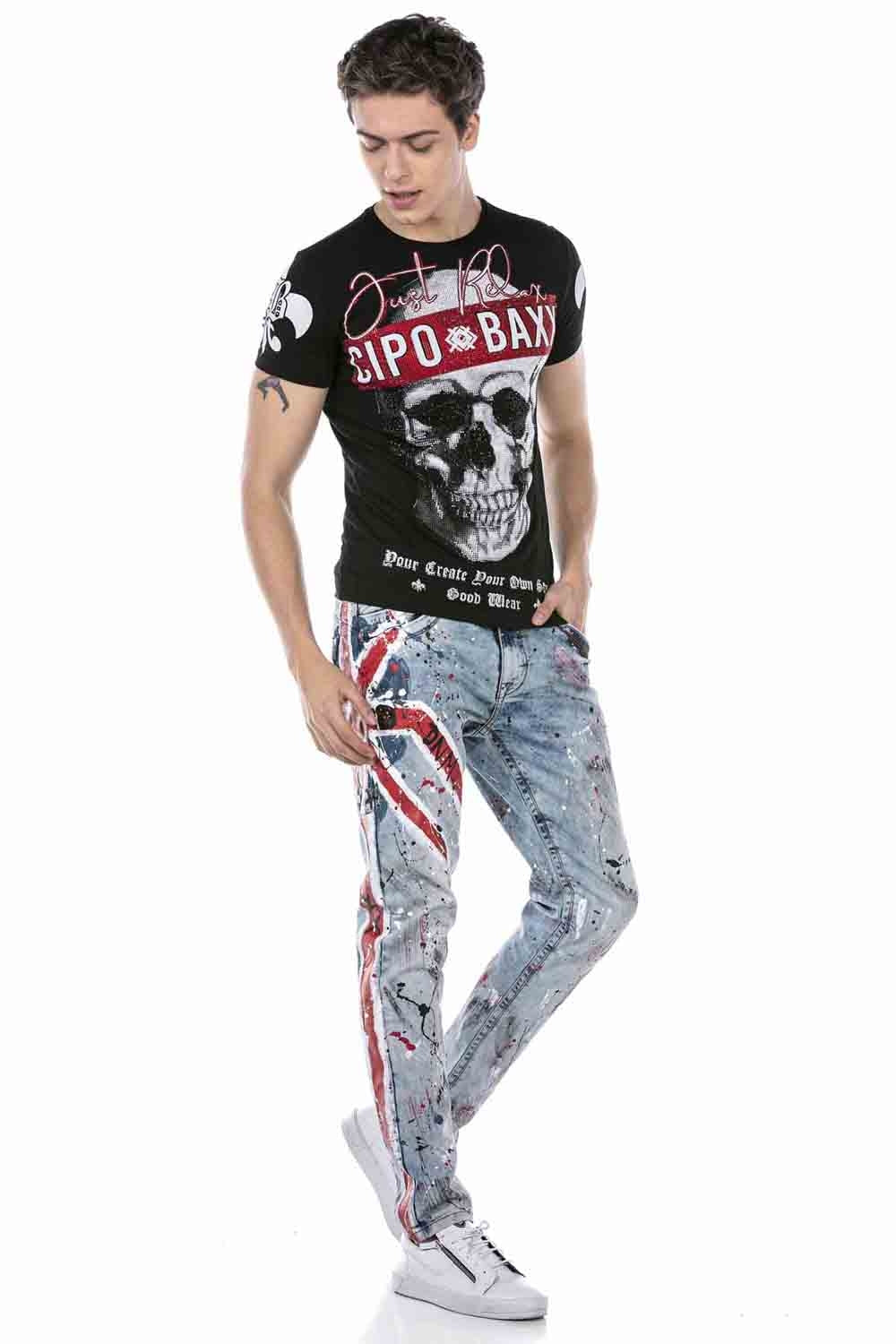 Cipo & Baxx BRIT Herren Jeans Denim CD684