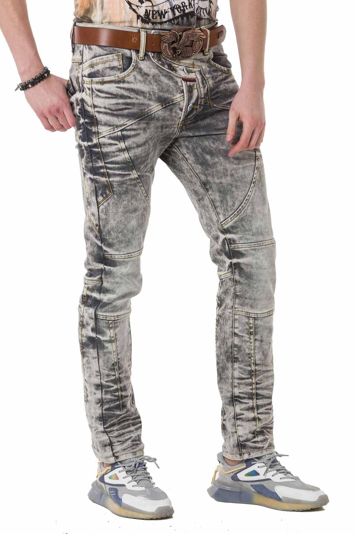 Cipo &amp; Baxx SAND Men's Jeans Denim CD718