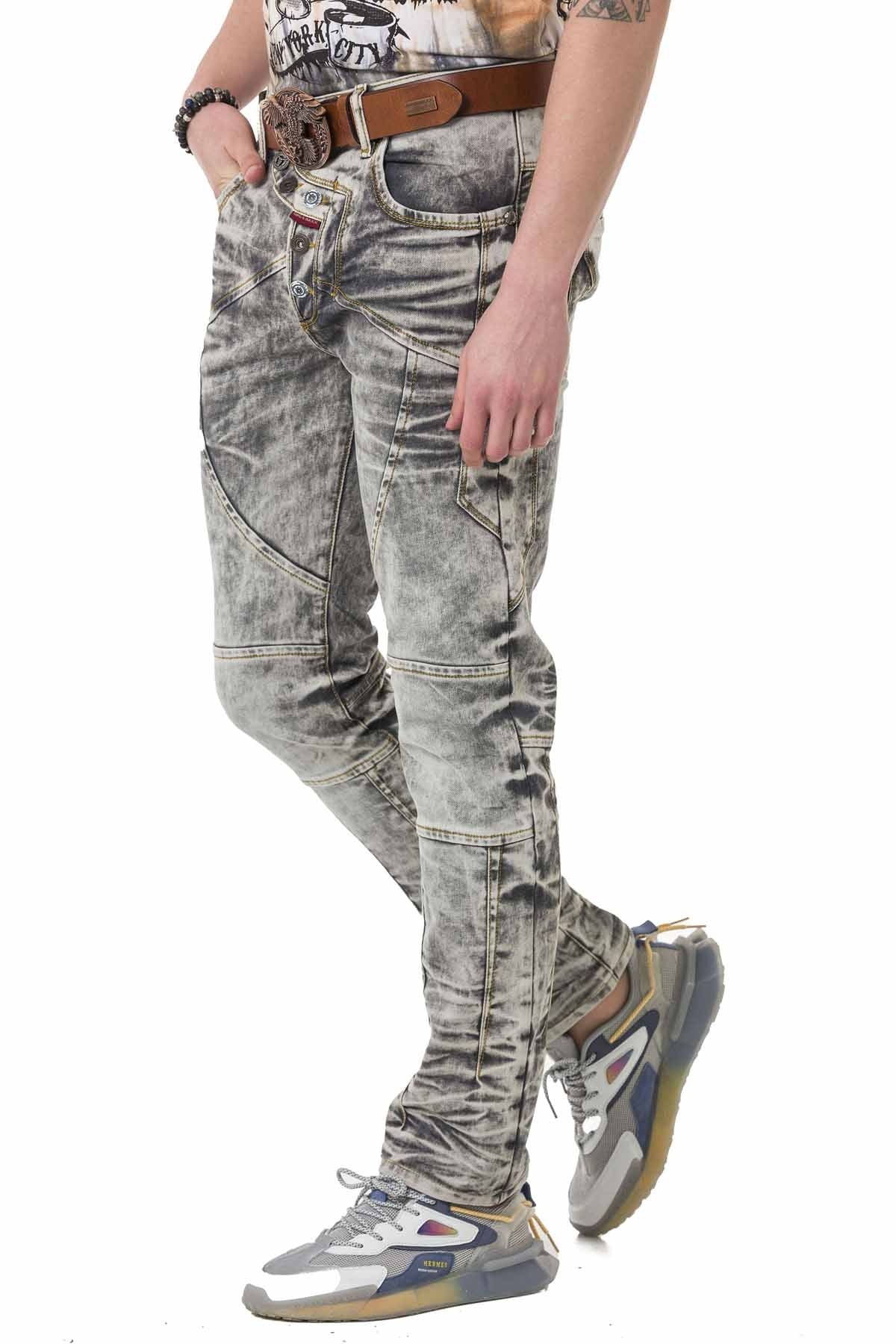 Cipo &amp; Baxx SAND Men's Jeans Denim CD718