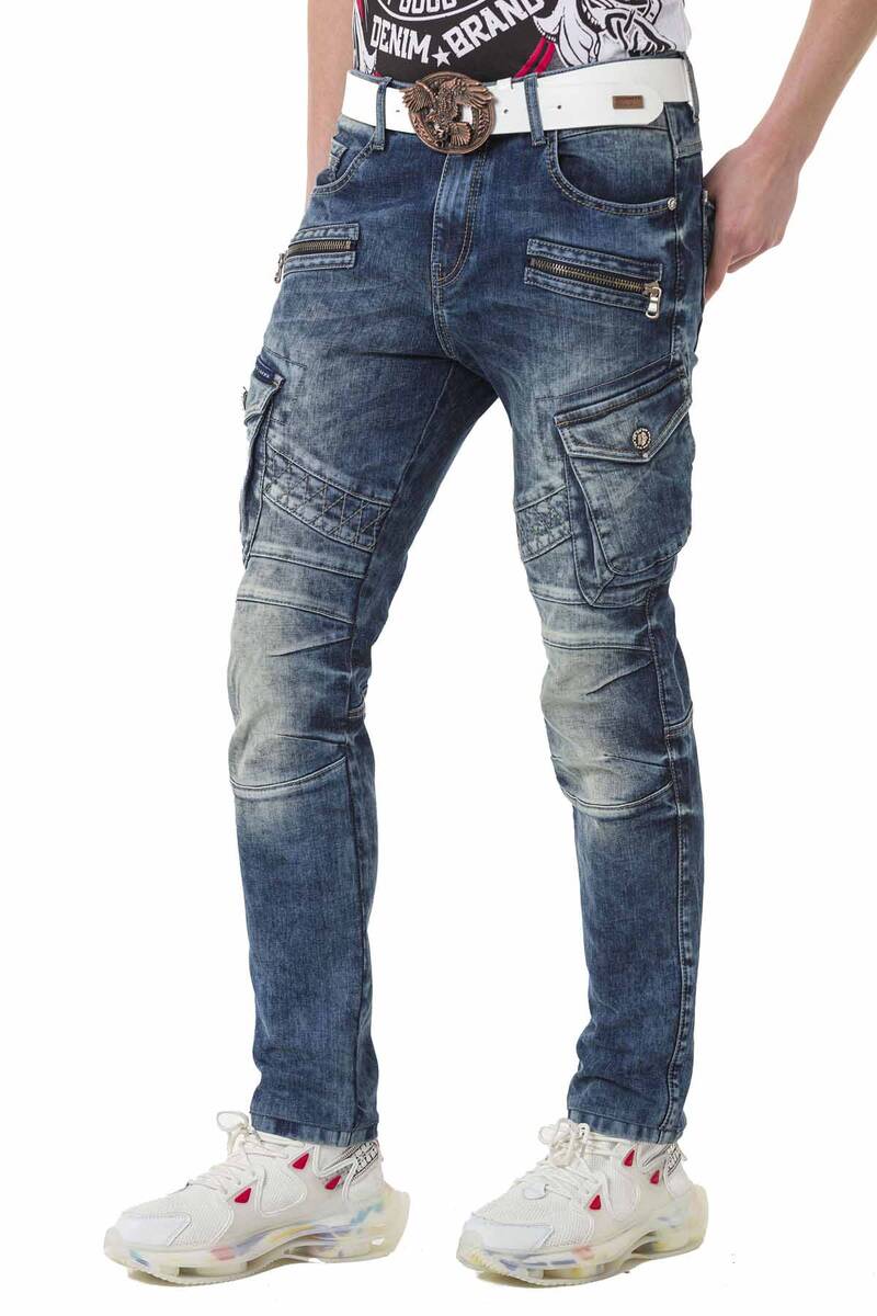 Cipo &amp; Baxx FLASH men's jeans denim CD780 