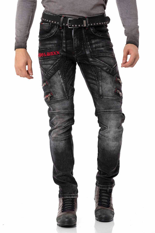 Cipo & Baxx NEAPEL Herren Cargo Jeans CD795