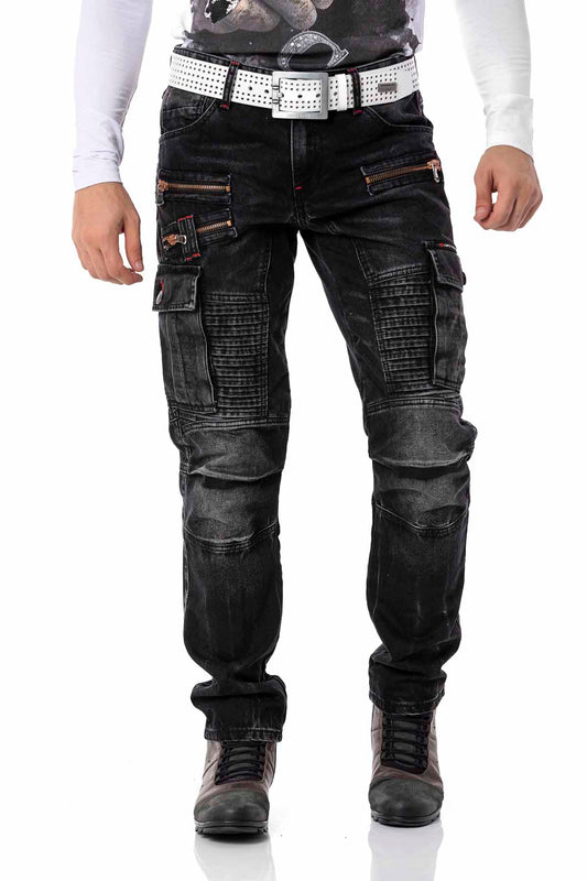 Cipo &amp; Baxx CARLO Men's Cargo Jeans CD798