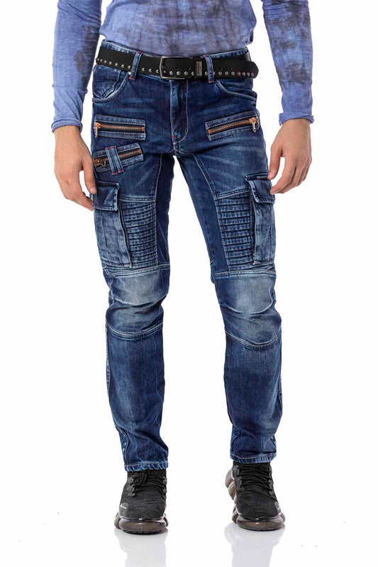 Cipo &amp; Baxx HUGO Men's Cargo Jeans CD798