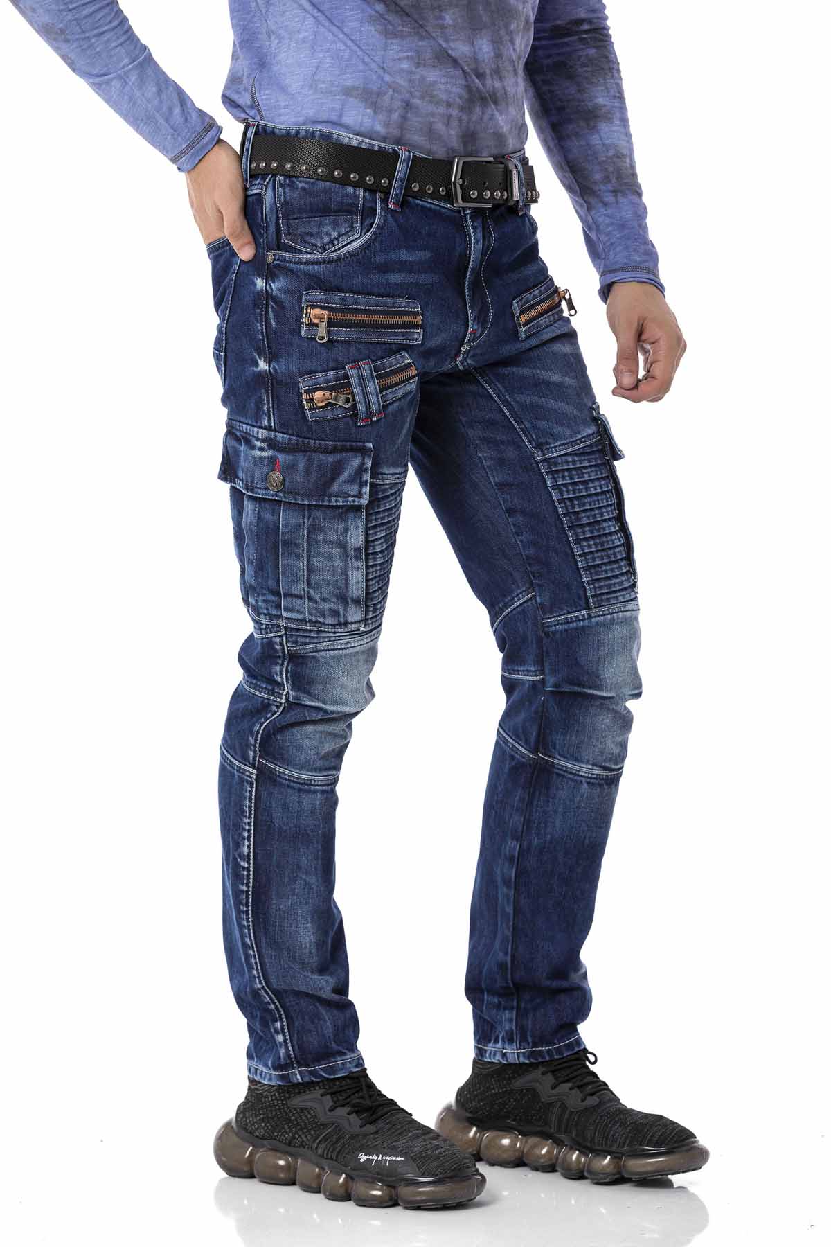 Cipo & Baxx HUGO Herren Cargo Jeans CD798