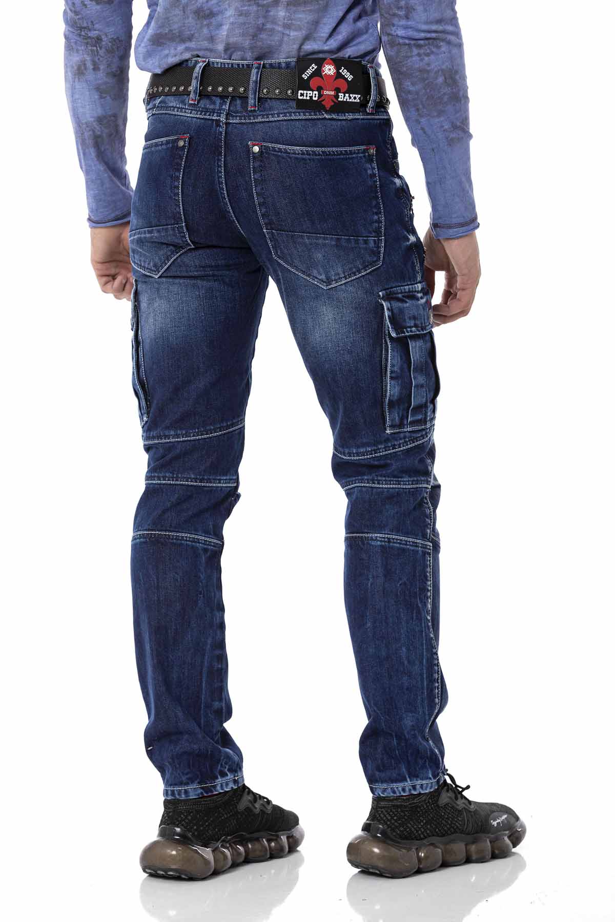 Cipo & Baxx HUGO Herren Cargo Jeans CD798