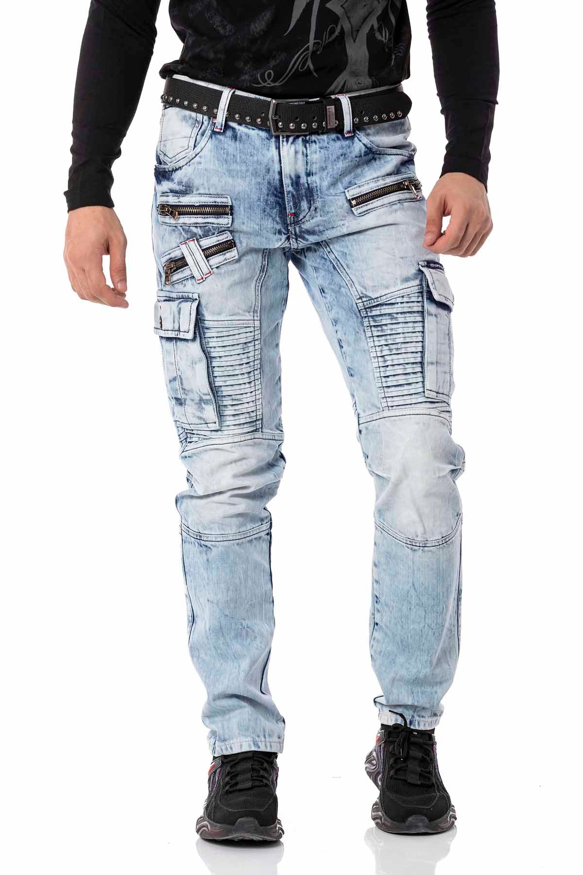 Cipo & Baxx PABLO Herren Cargo Jeans CD798