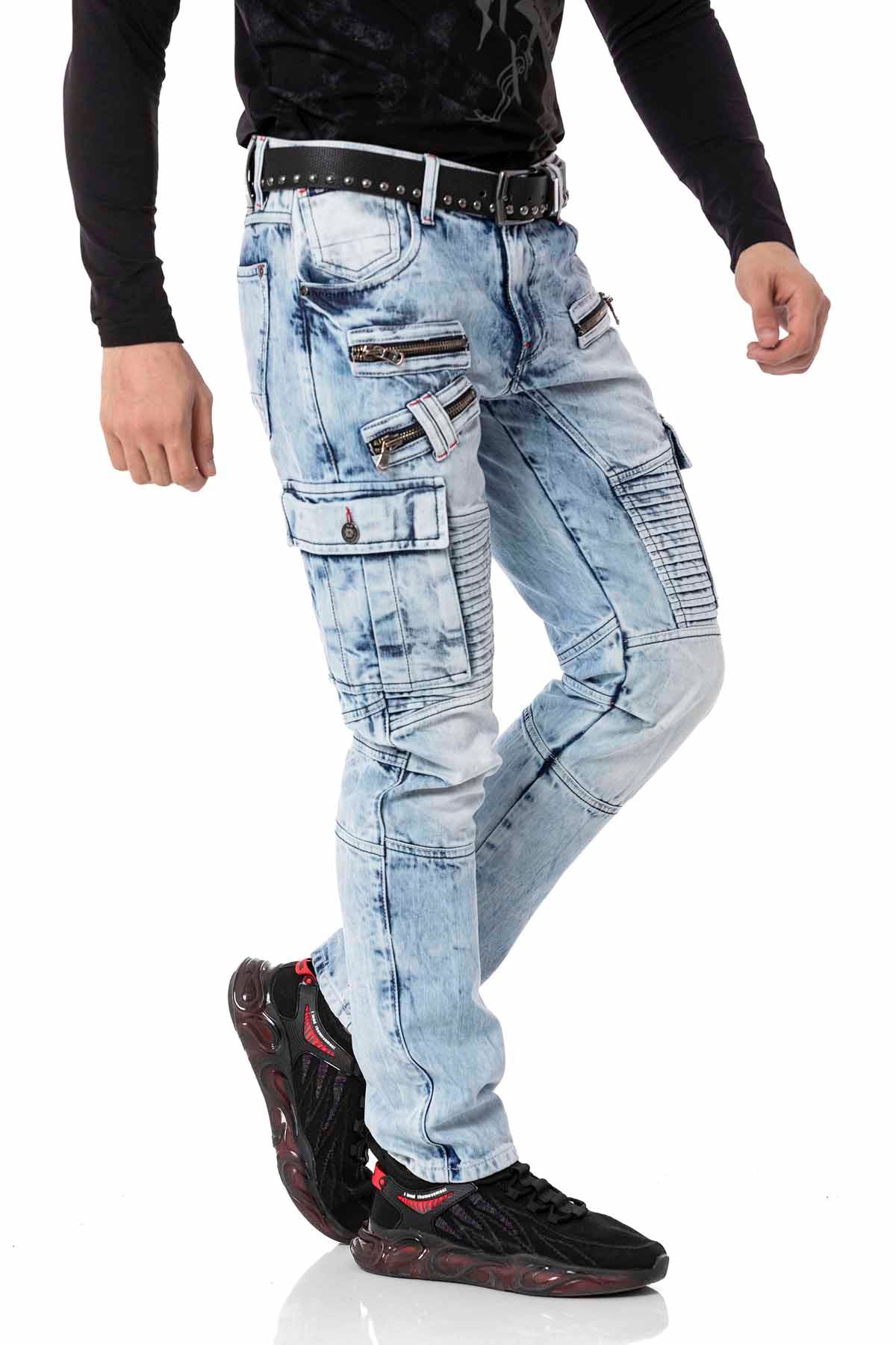 Cipo & Baxx PABLO Herren Cargo Jeans CD798