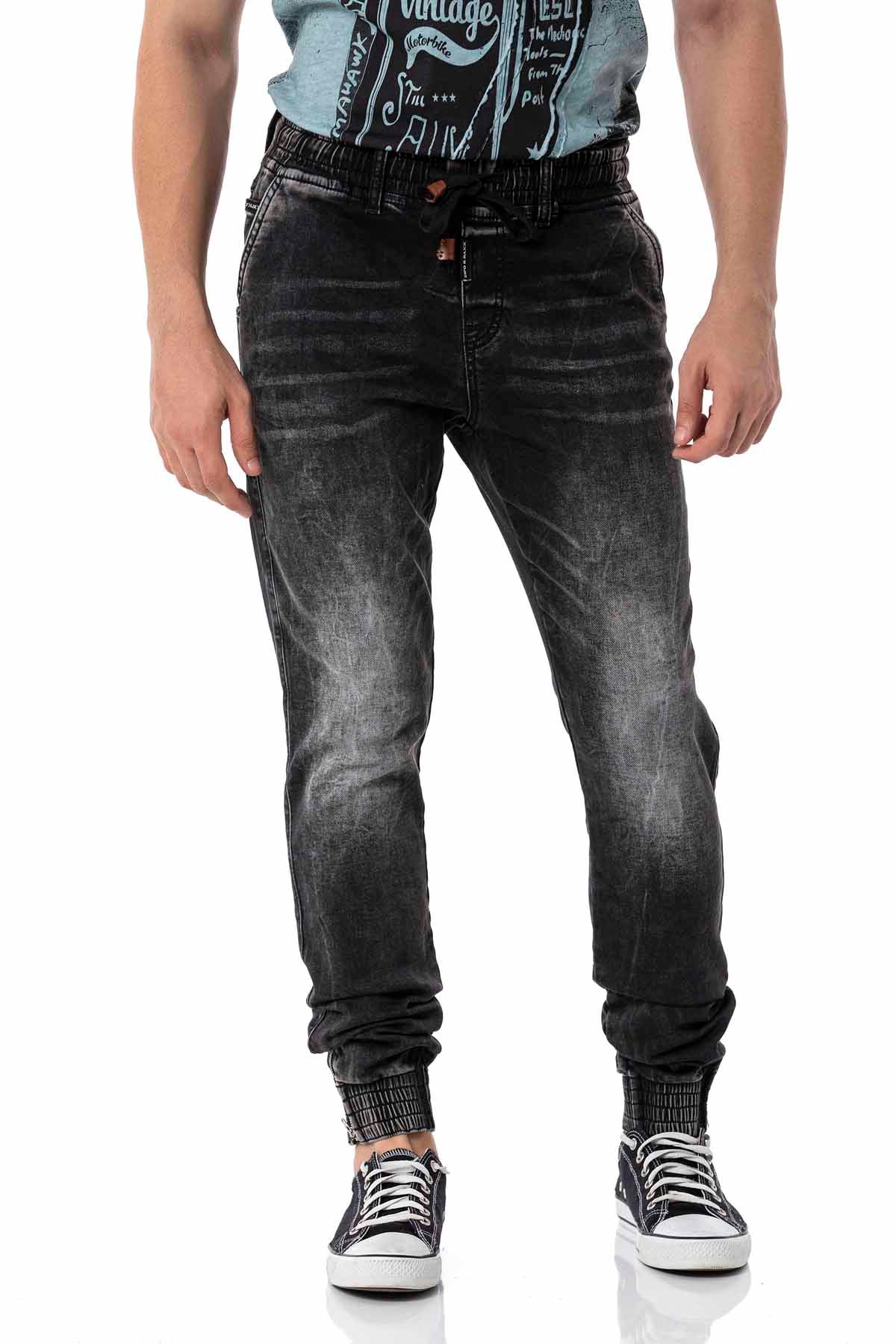 Cipo & Baxx BREST BLACK Herren Jeans Denim CD807