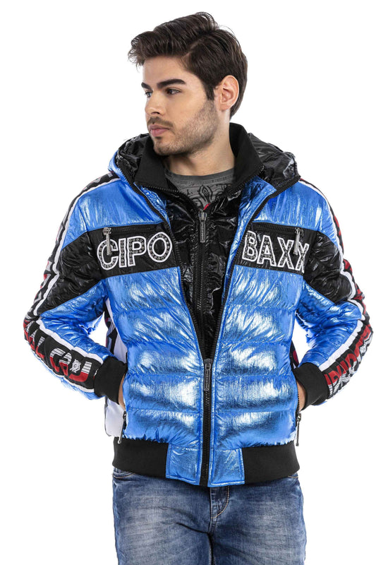 Cipo &amp; Baxx SAX men's bomber jacket CJ270