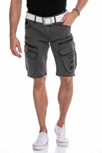 Cipo &amp; Baxx GRAYLAND Men's Short Jeans Denim CK235