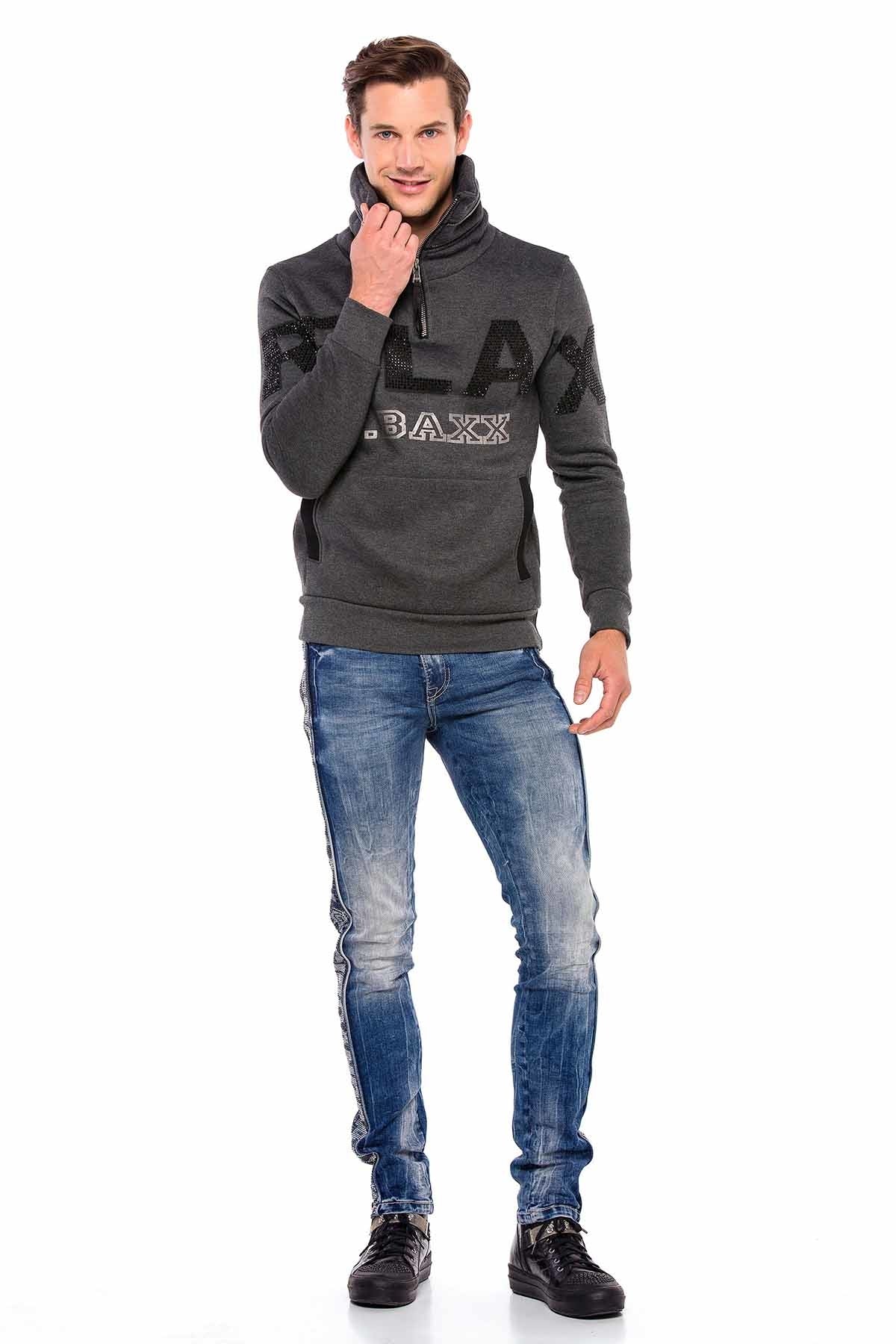 Cipo & Baxx RELAX ANTRA Herren Sweatshirt CL385