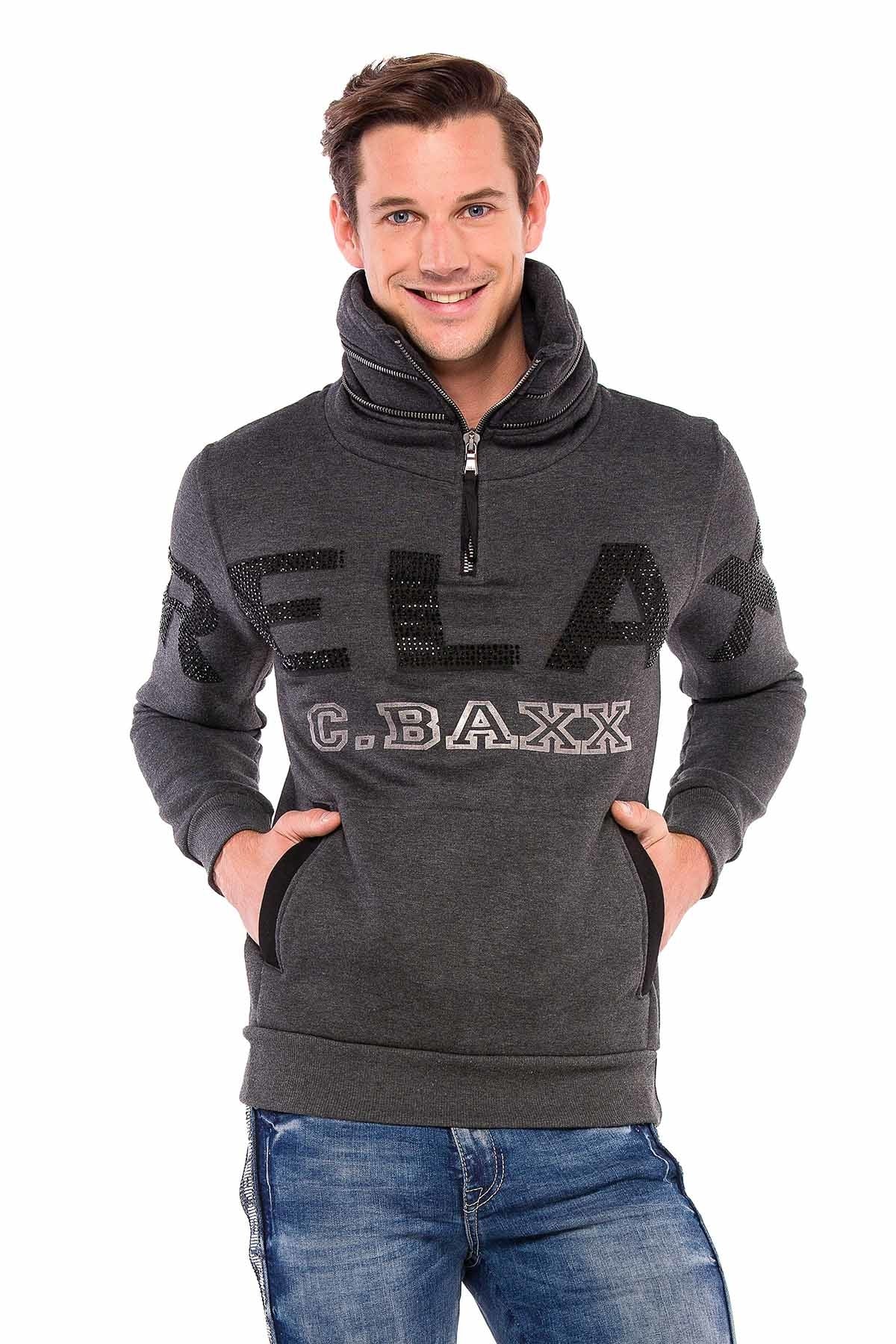 Cipo & Baxx RELAX ANTRA Herren Sweatshirt CL385