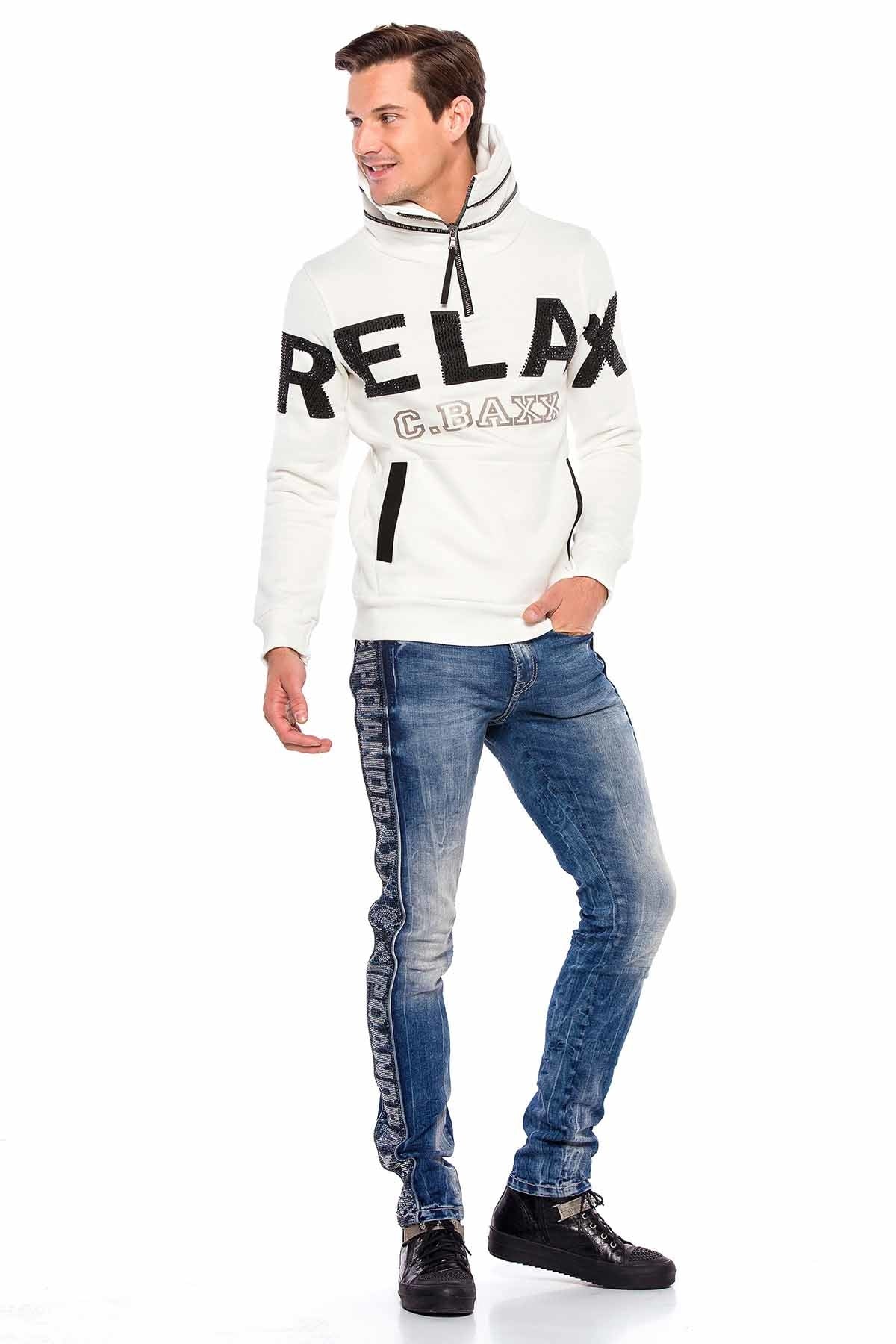 Cipo & Baxx RELAX Herren Sweatshirt CL385