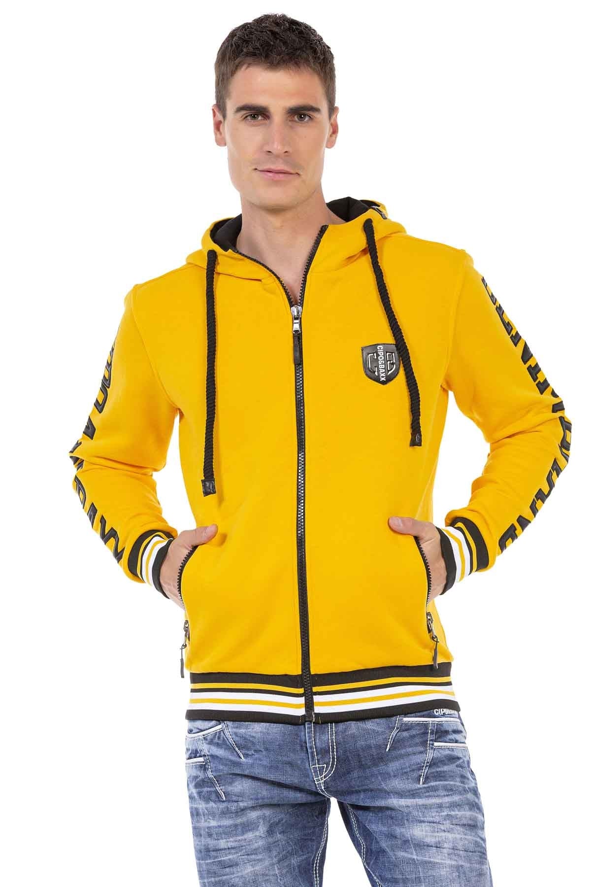 Cipo & Baxx GOLDFIELD Herren Kapuzen Sweatshirt CL459