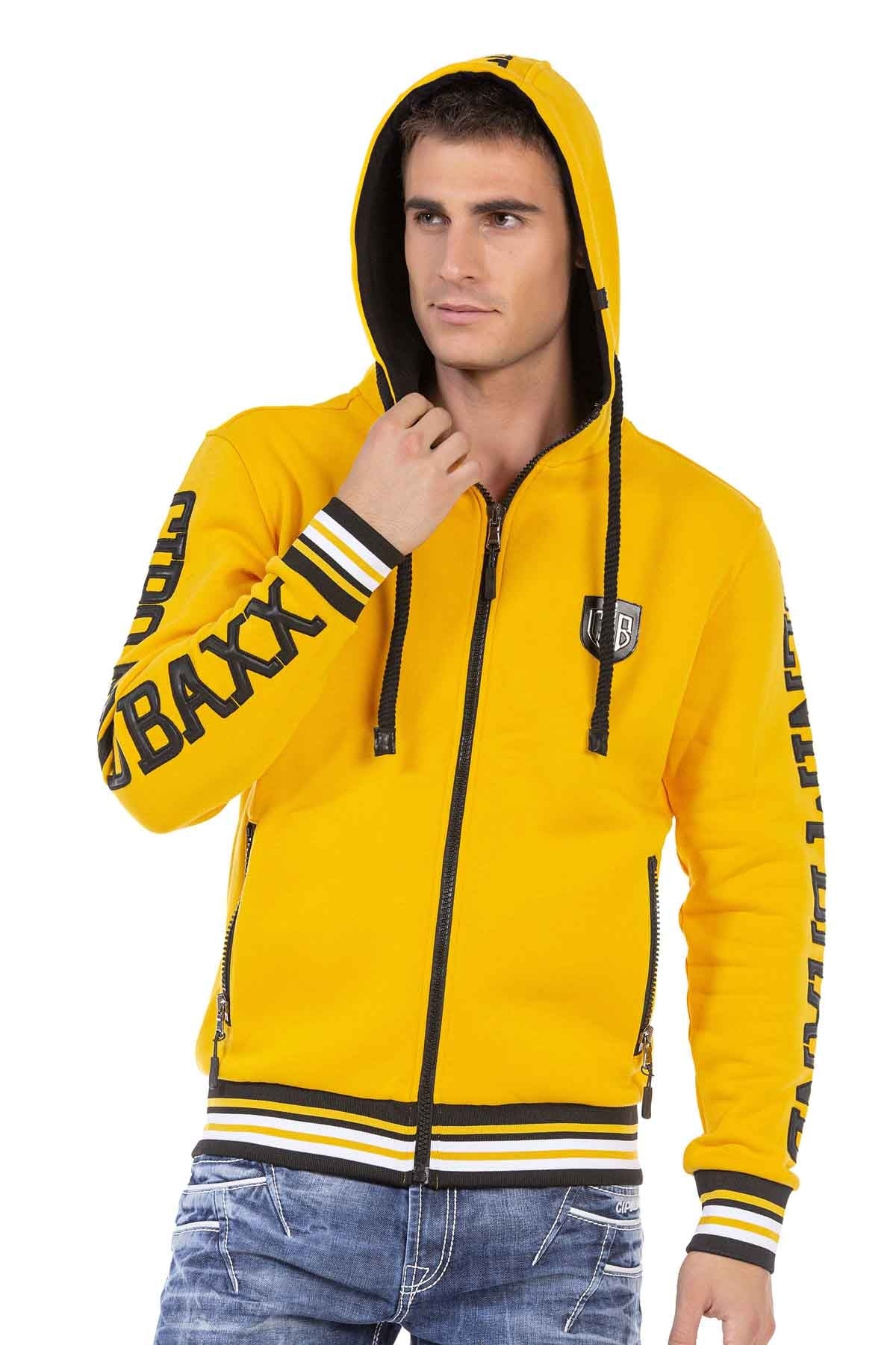 Cipo & Baxx GOLDFIELD Herren Kapuzen Sweatshirt CL459