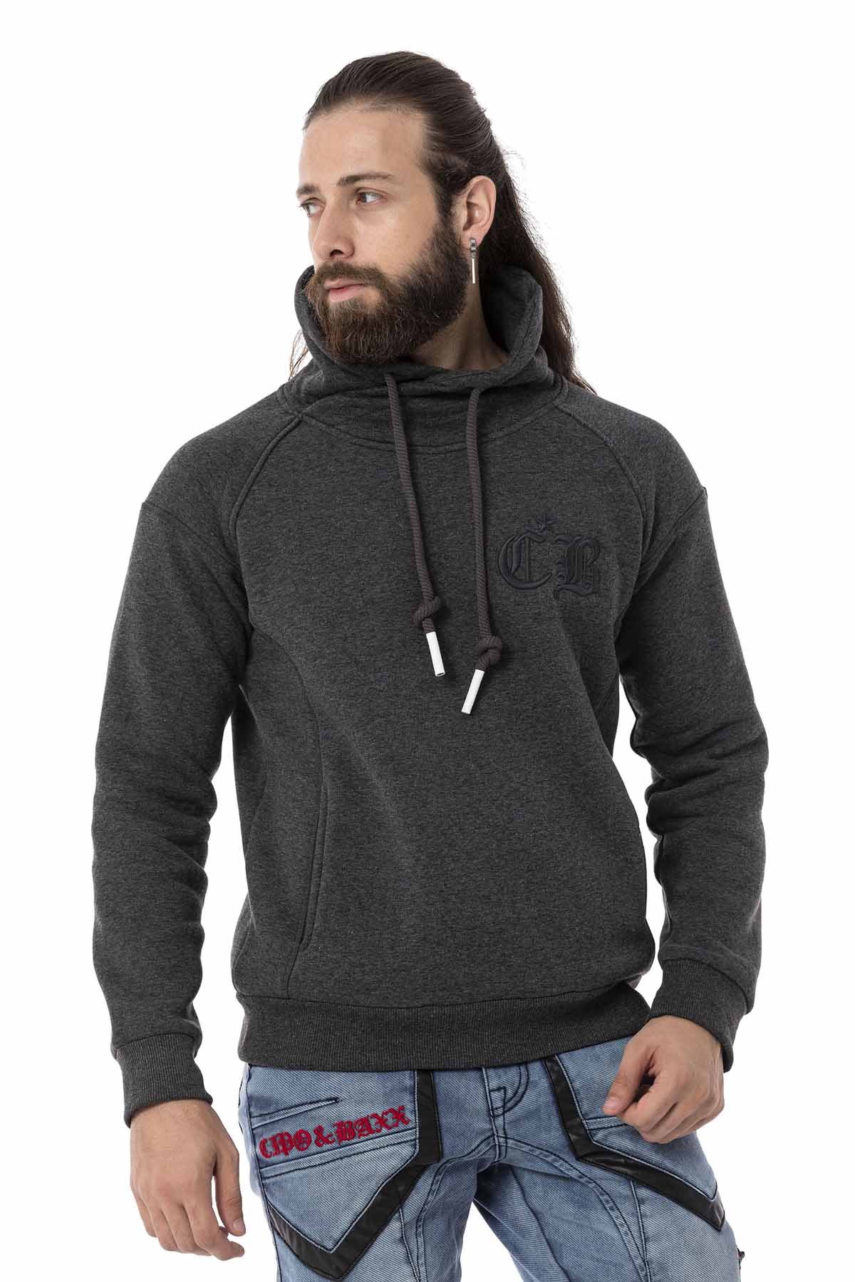 Cipo & Baxx ANTRA Herren Kapuzen Sweatshirt CL529