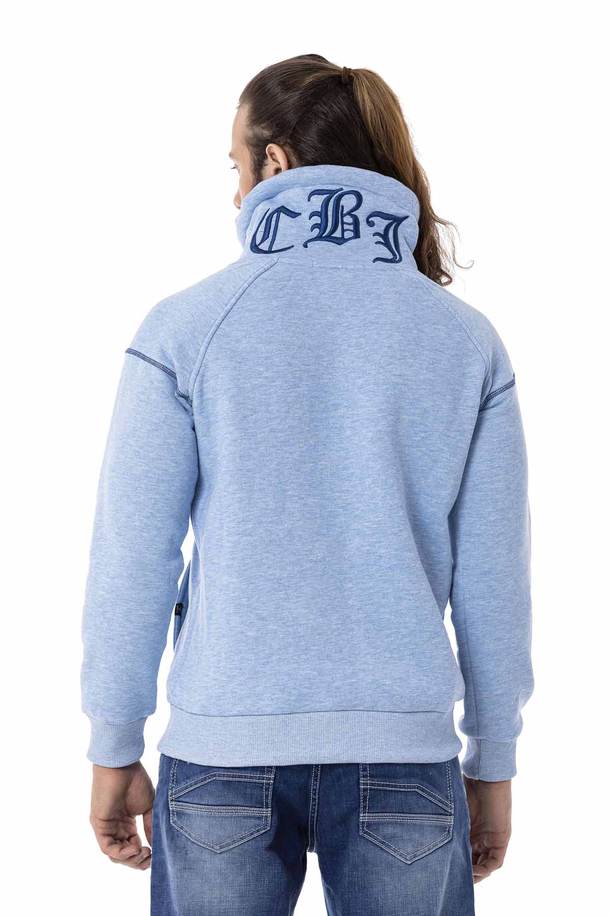 Cipo & Baxx SKY Herren Kapuzen Sweatshirt CL529 Blue