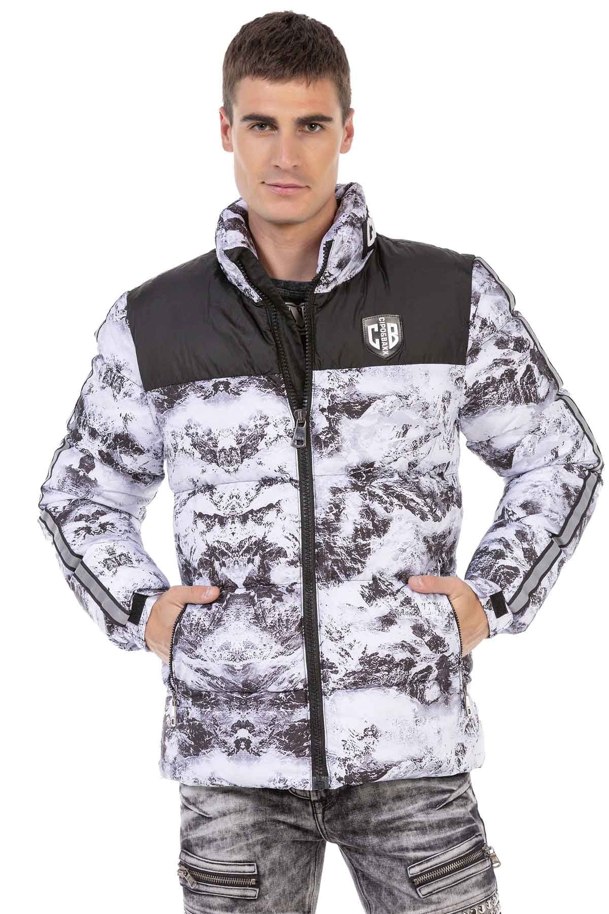 Cipo & Baxx SOUTHPOLE Herren Bomberjacke CM183