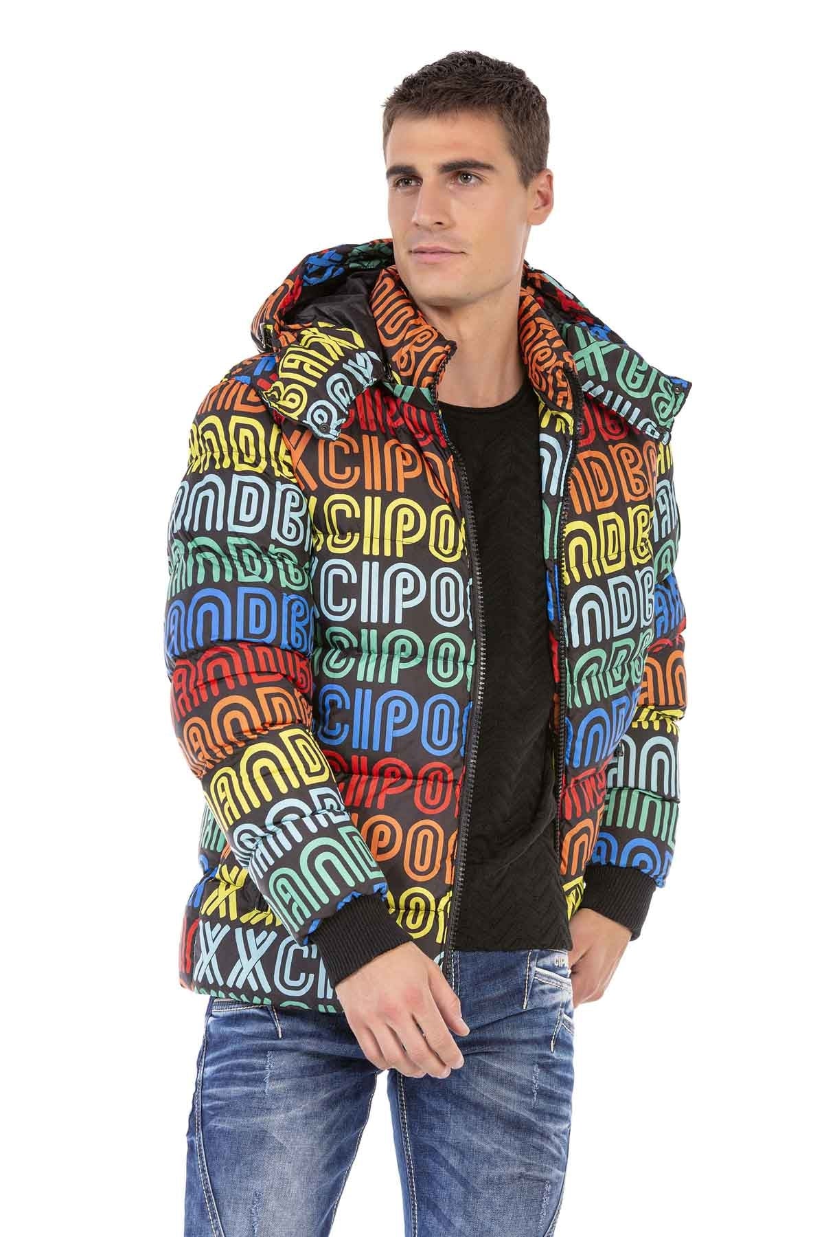 Cipo &amp; Baxx BOW men's bomber jacket CM186