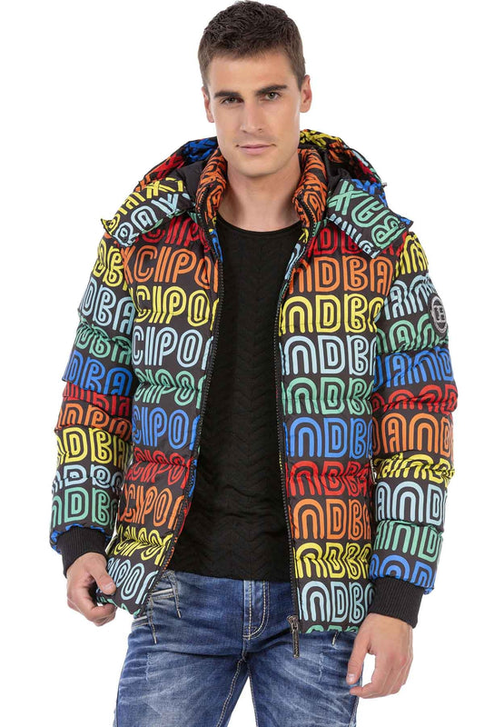 Cipo &amp; Baxx BOW men's bomber jacket CM186