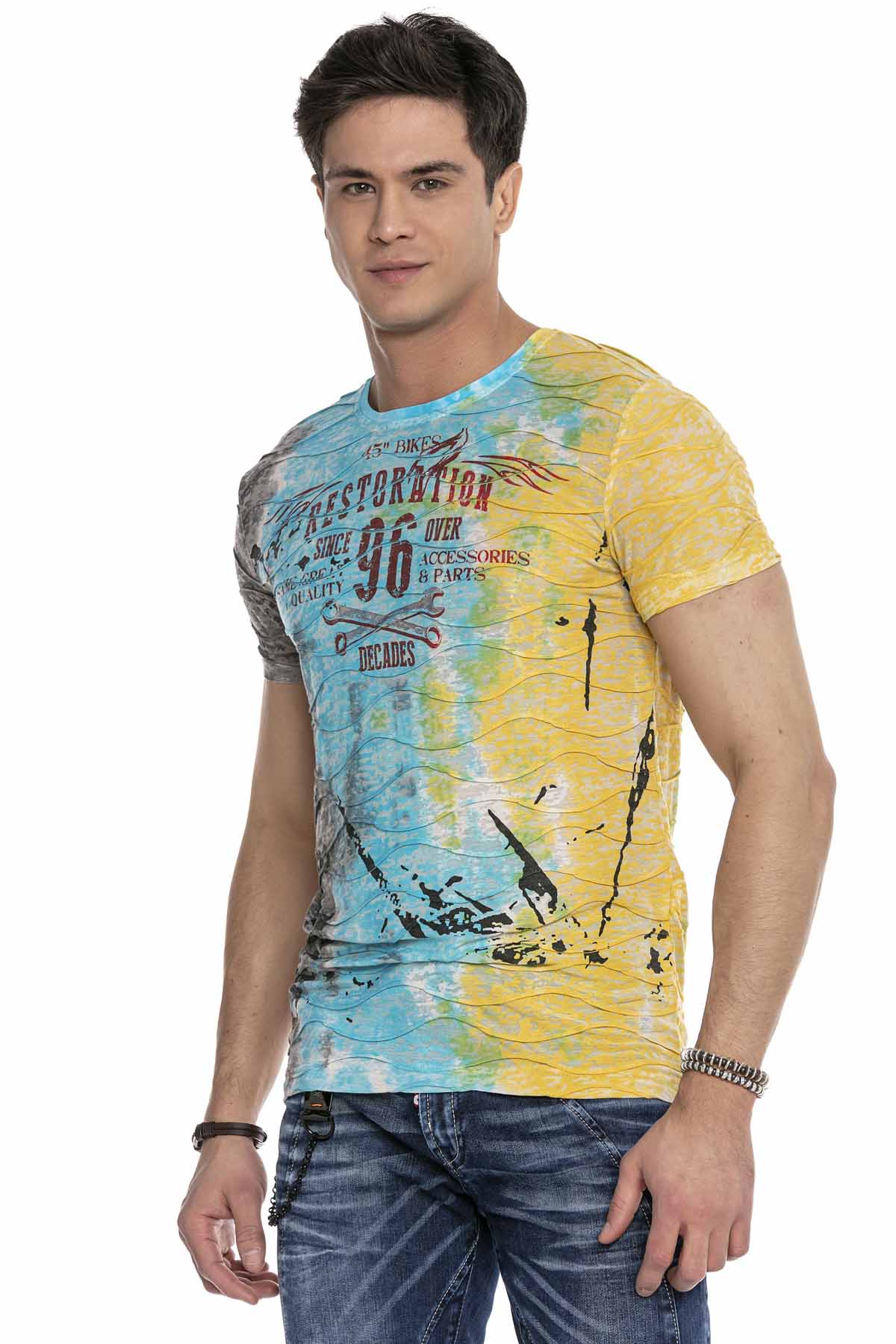 Cipo &amp; Baxx PERU Men's T-Shirt CT619