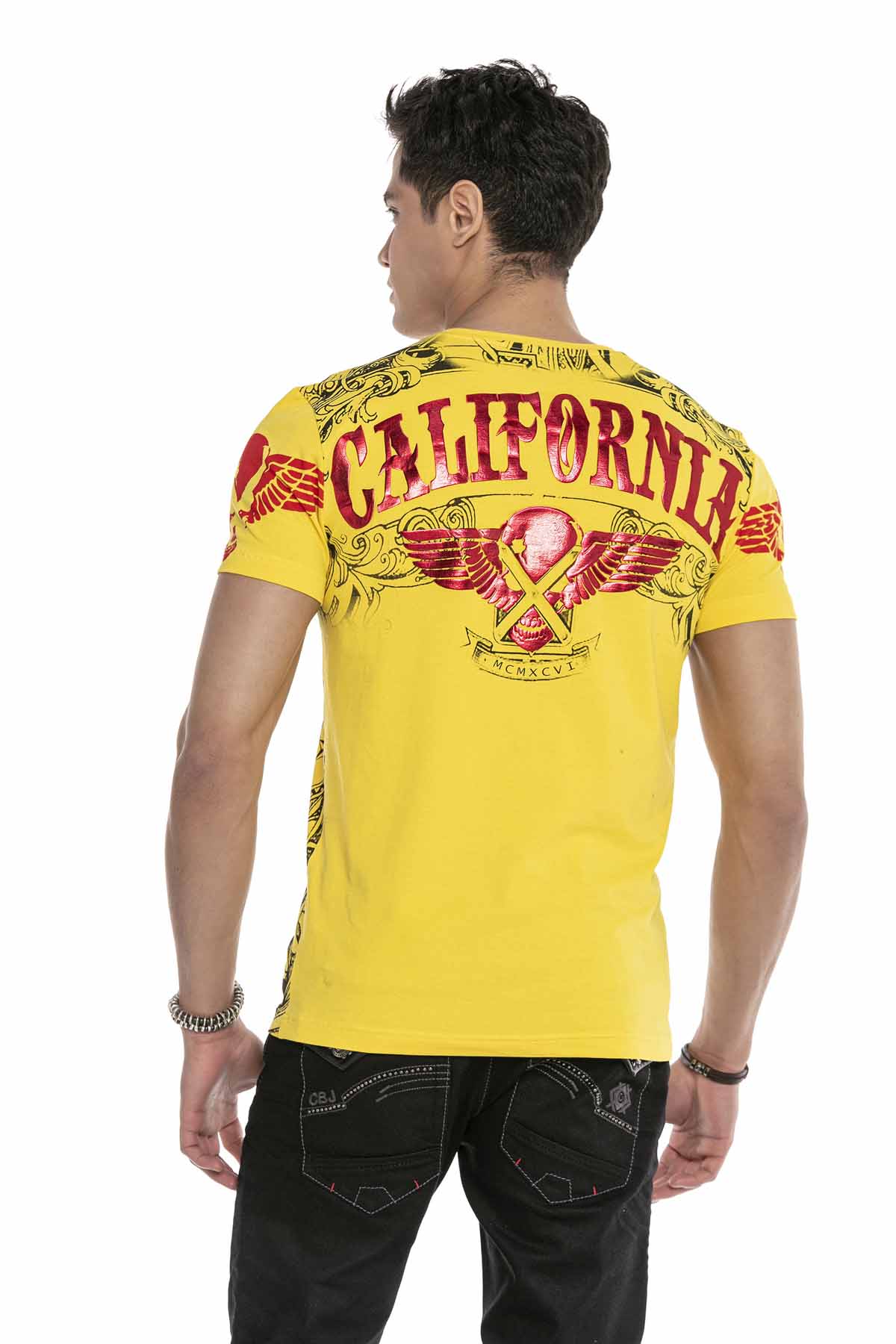 Cipo & Baxx CALIFORNIA Herren T-Shirt CT656