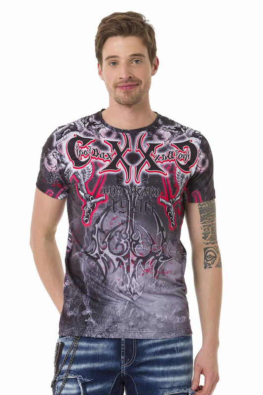 Cipo &amp; Baxx KINGMAN Men's T-Shirt CT667