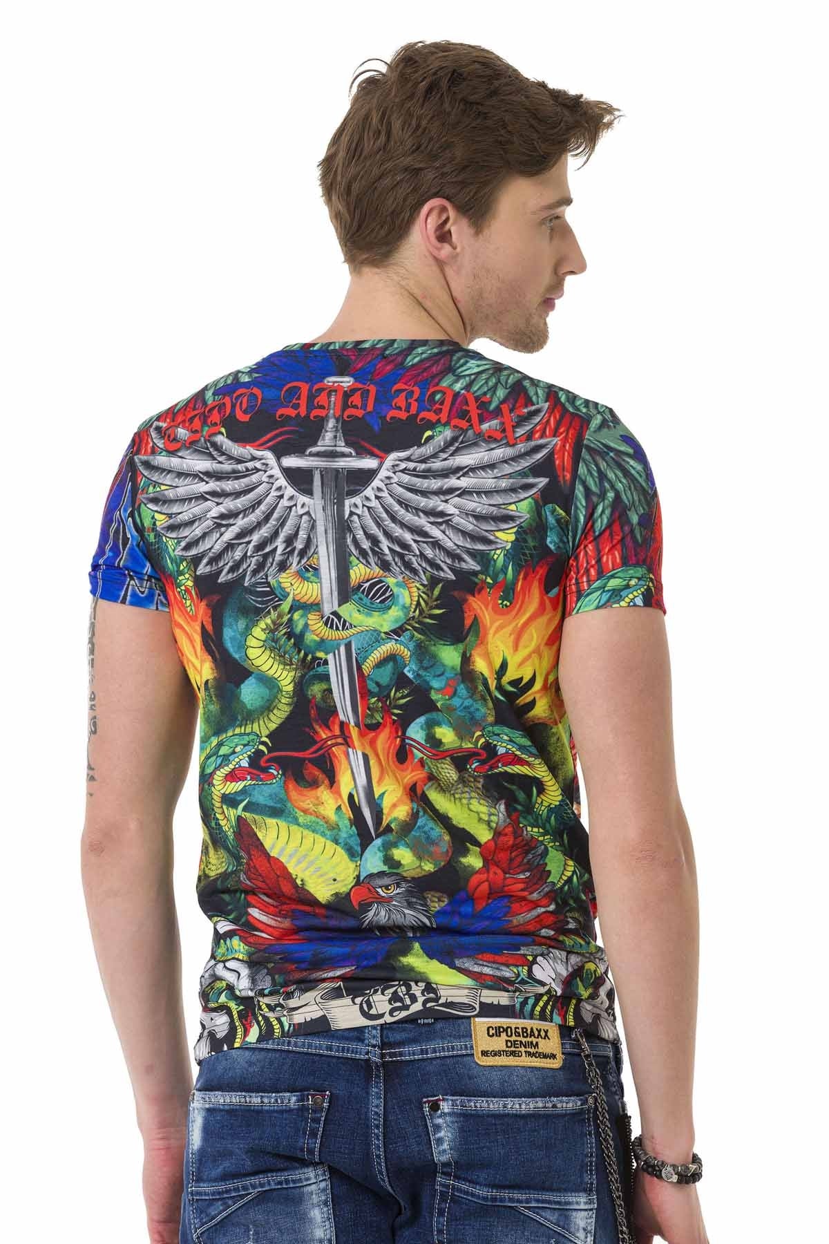 Cipo &amp; Baxx RIO Men's T-Shirt CT669