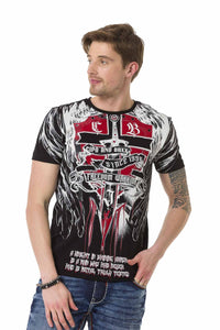Cipo &amp; Baxx WARRIOR Men's T-Shirt CT673