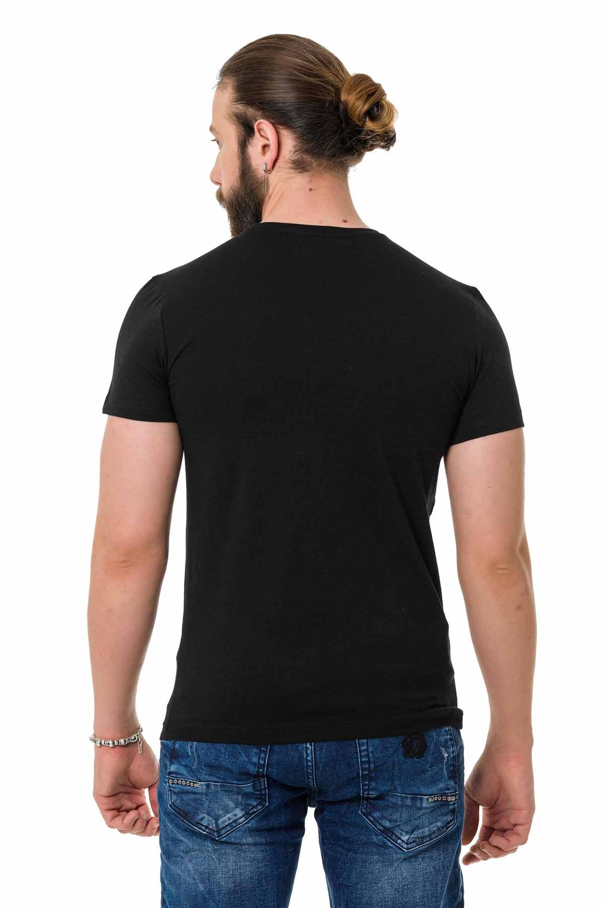 Cipo & Baxx DOLLAR black Herren T-Shirt CT714