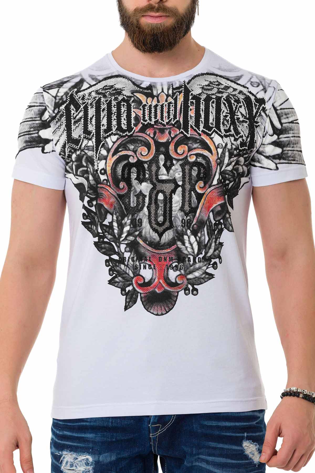 Cipo & Baxx MITCHELL Herren T-Shirt CT728