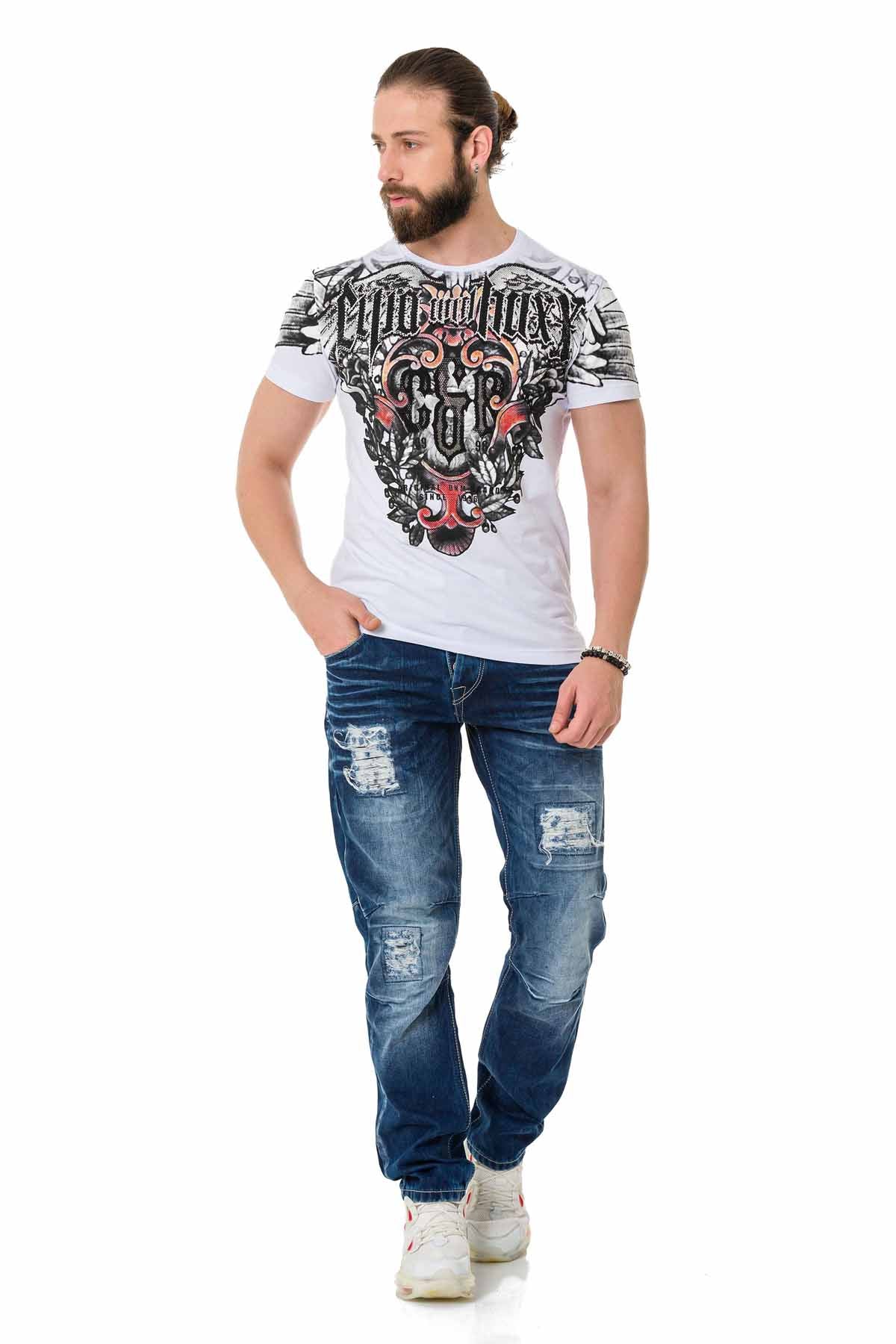 Cipo & Baxx MITCHELL Herren T-Shirt CT728