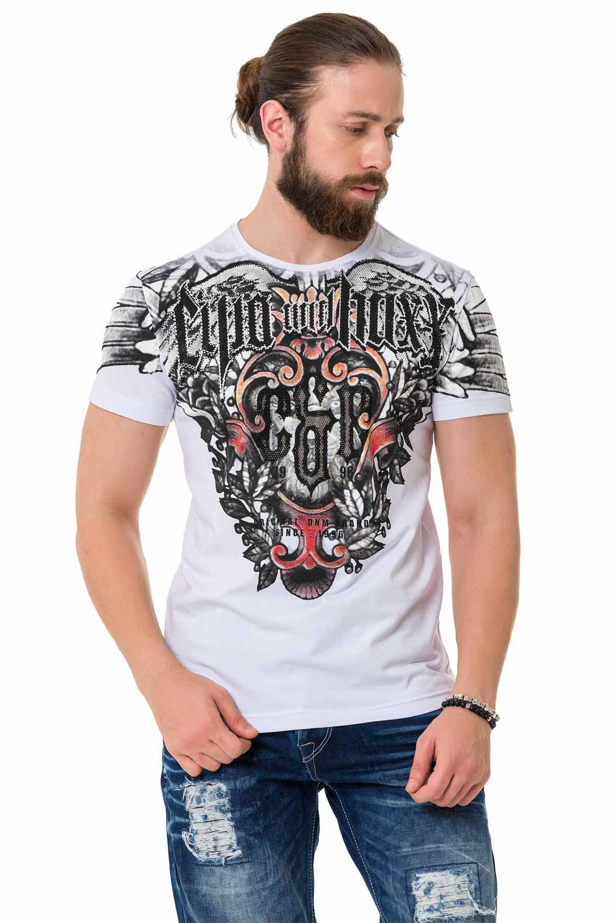 Cipo & Baxx MITCHELL Herren T-Shirt CT728