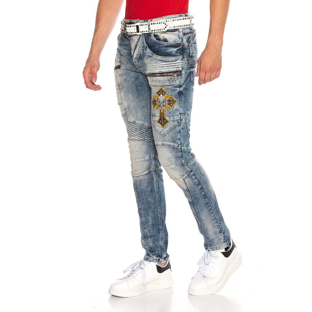 Cipo & Baxx UTAH Herren Jeans Denim CD293