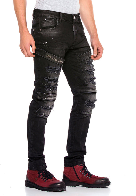 Cipo & Baxx SNIPER Herren Jeans Denim CD555