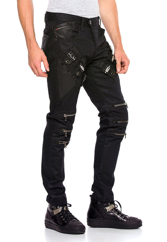 Cipo &amp; Baxx TRACK Men's Jeans Denim CD567