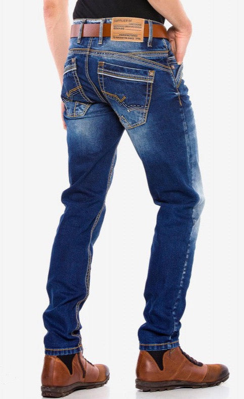 Cipo &amp; Baxx GARY Men's Jeans Denim CD530