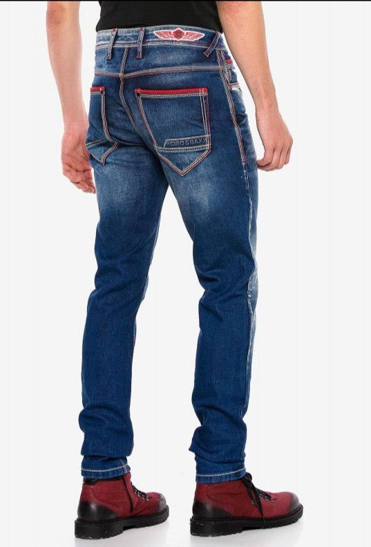 Cipo &amp; Baxx REDWOOD men's jeans denim CD557