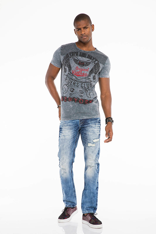 Cipo &amp; Baxx KENT Men's Jeans Denim CD503