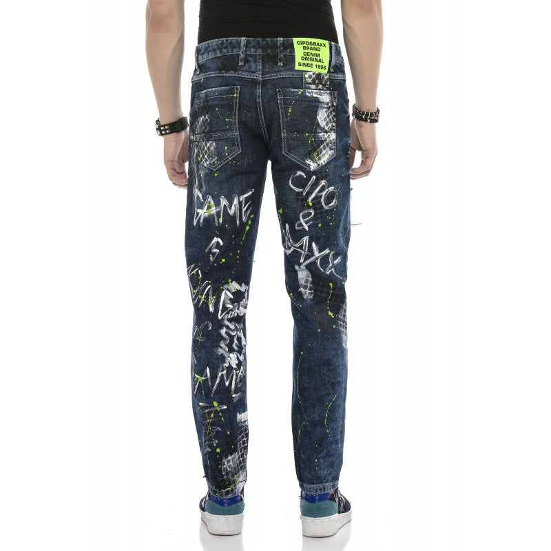 Cipo & Baxx CALI Herren Jeans Denim CD591