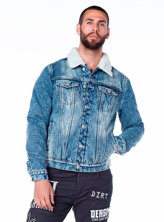 Cipo & Baxx HAMPTON Herren Jeans Jacke Denim CJ136