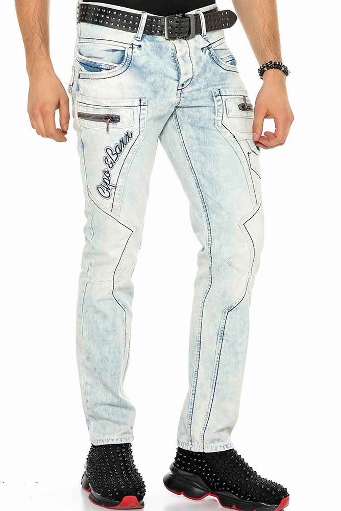 Cipo & Baxx FLEMING Herren Jeans Denim CD272