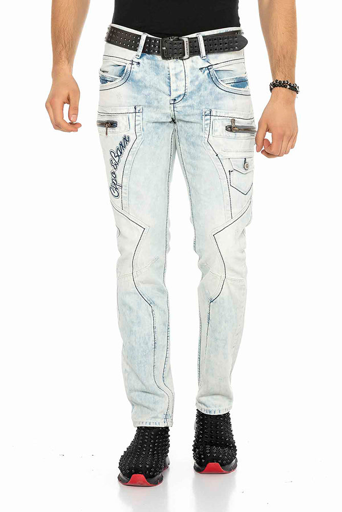 Cipo & Baxx FLEMING Herren Jeans Denim CD272