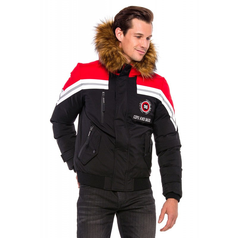 Cipo &amp; Baxx MONTREAL men's bomber jacket CM158