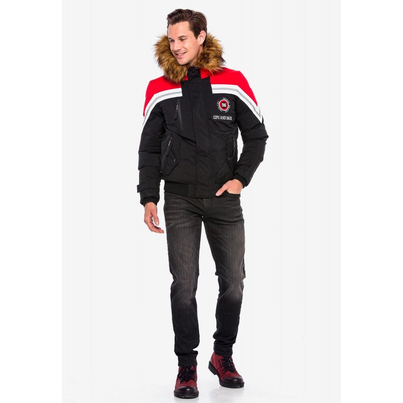 Cipo &amp; Baxx MONTREAL men's bomber jacket CM158