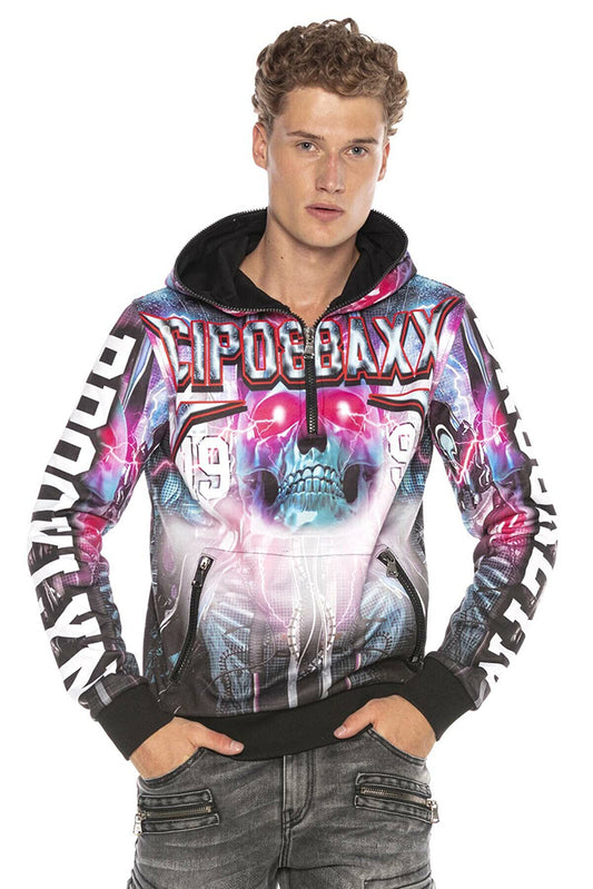 Cipo &amp; Baxx DOPE Men's Hooded Sweatshirt CL416