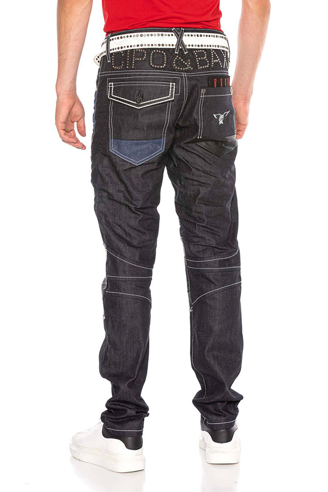 Cipo &amp; Baxx DELTA men's jeans denim CD639