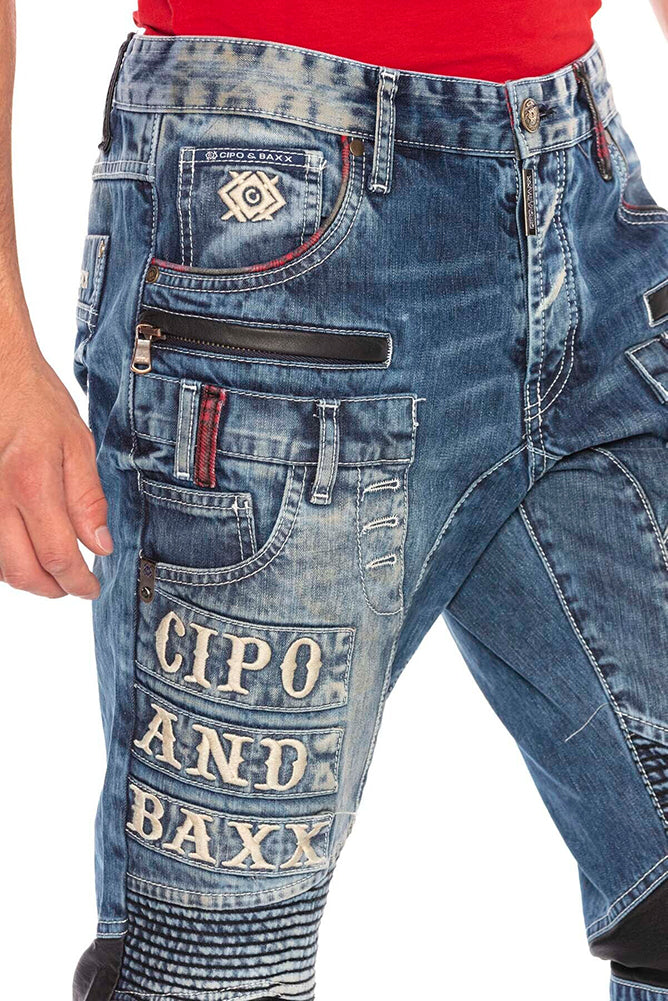 Cipo & Baxx GALAXY Herren Jeans Denim CD637